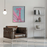 Santa Monica Radiator Works Poster och Canvastavla