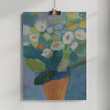 Winter flowers Poster och Canvastavla