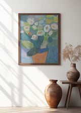 Winter flowers Poster och Canvastavla