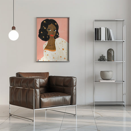 Ziegfeld Girl Poster och Canvastavla