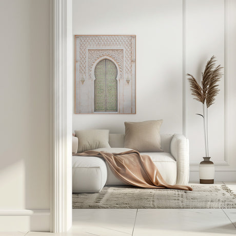 Moroccan Door Poster och Canvastavla