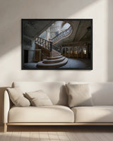 The old Staircase Poster och Canvastavla