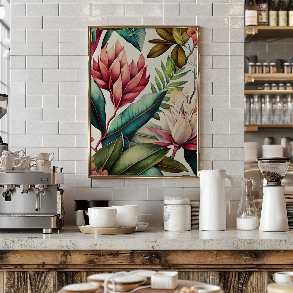 Flowers nature Poster och Canvastavla