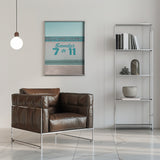 Sandy's 7 to 11 in Marfa, Texas Poster och Canvastavla