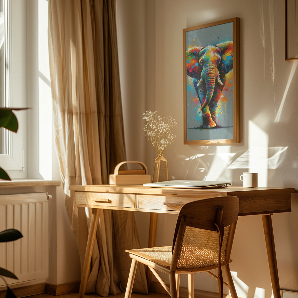 The Elephant Poster och Canvastavla
