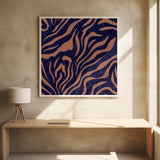 Purple Salmon Pattern 6 Stroke1 Poster och Canvastavla