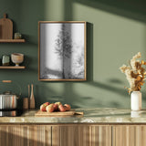 Woven natural dreams black & white Poster och Canvastavla