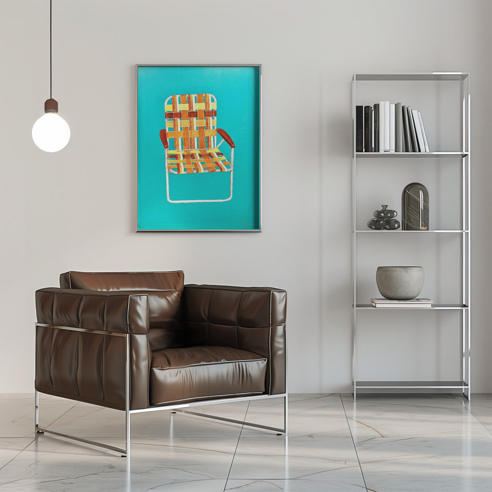 Summer Seat Poster och Canvastavla