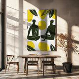 Lemon Day Poster och Canvastavla