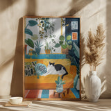 Cat's life 5 Poster och Canvastavla