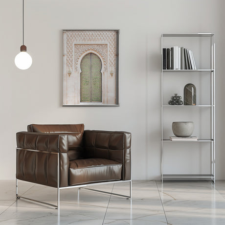 Moroccan Door Poster och Canvastavla