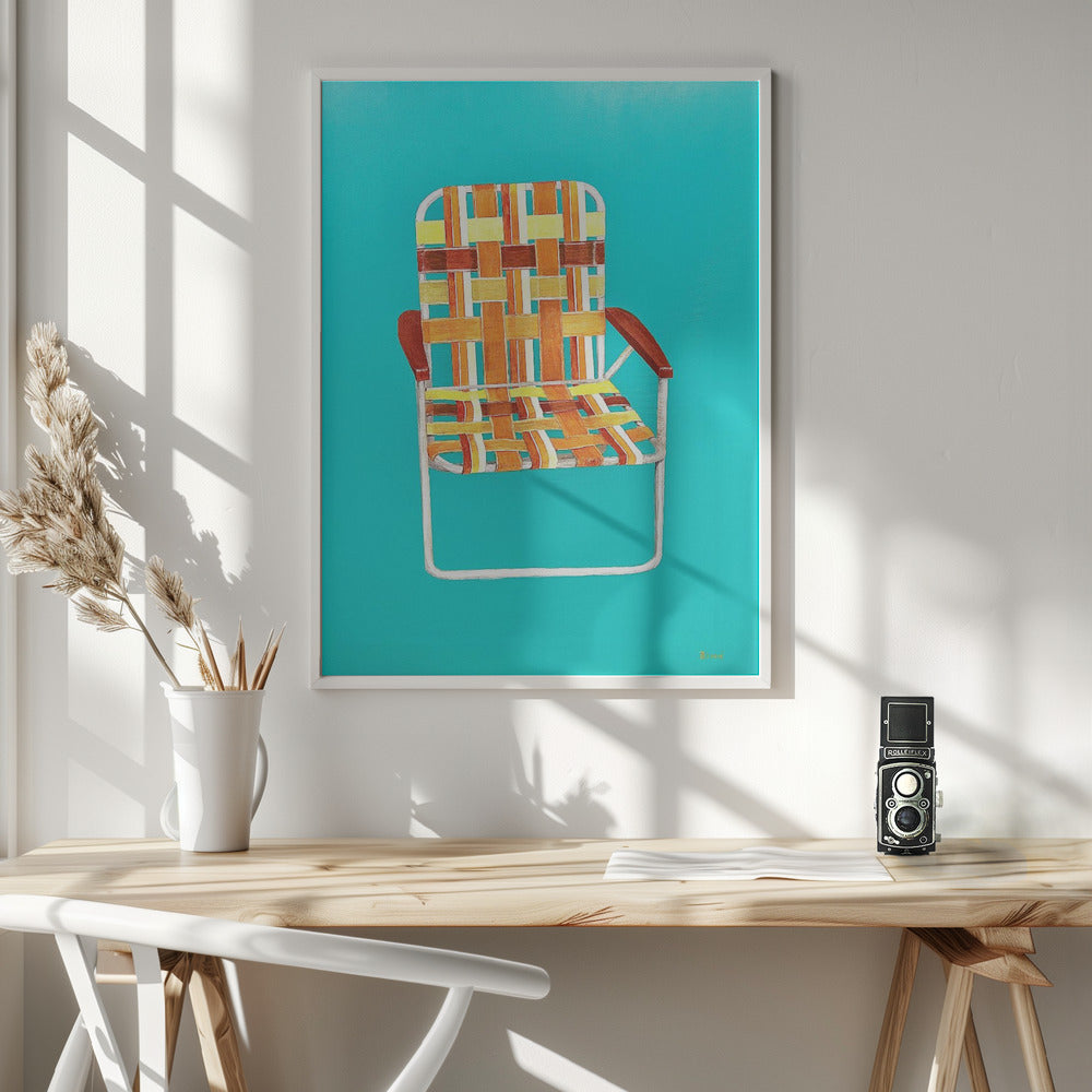 Summer Seat Poster och Canvastavla