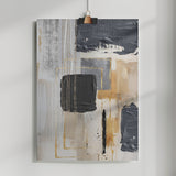 Neutral With Grey 1 Poster och Canvastavla