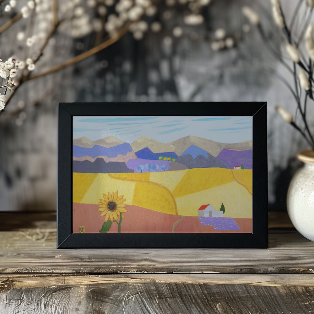 Sunflower Poster och Canvastavla