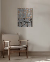 Ebony Shapes 3 Poster och Canvastavla