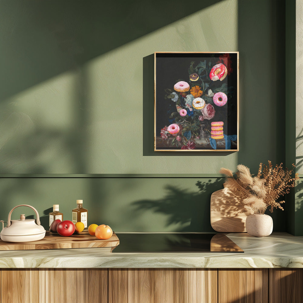 Bouquet of Donuts Poster och Canvastavla