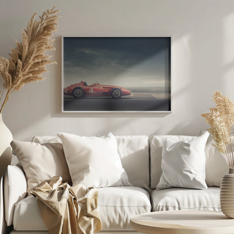 Maserati F250 Poster och Canvastavla