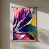 Nature Inspired Abstract Watercolor  (Day 110) Poster och Canvastavla