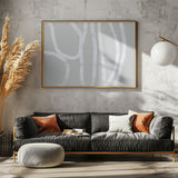 Textured Lines Poster och Canvastavla
