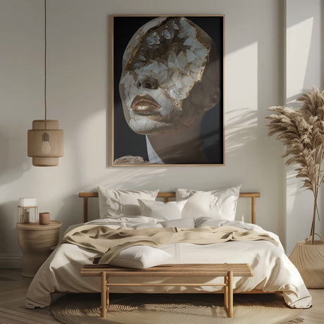Geode Portrait 1 Poster och Canvastavla