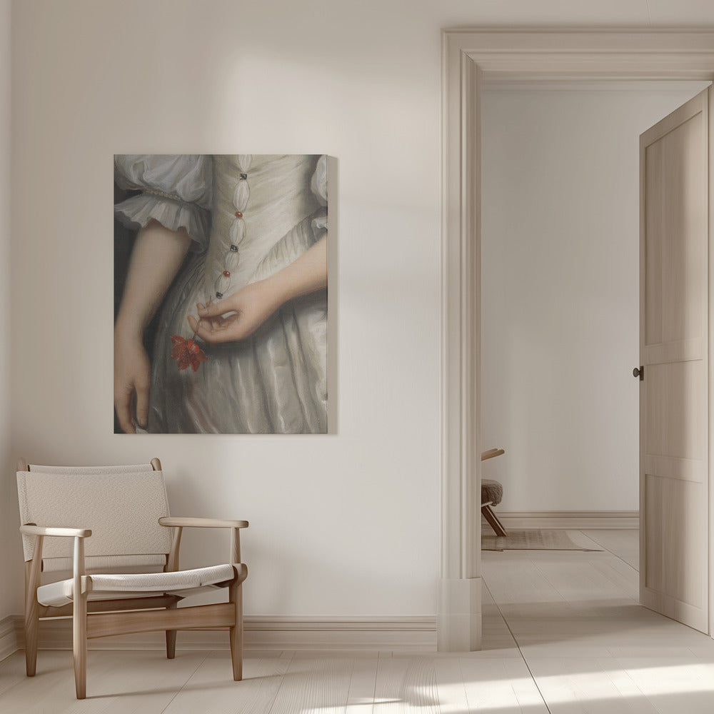 Baroque Detail Painting Poster och Canvastavla