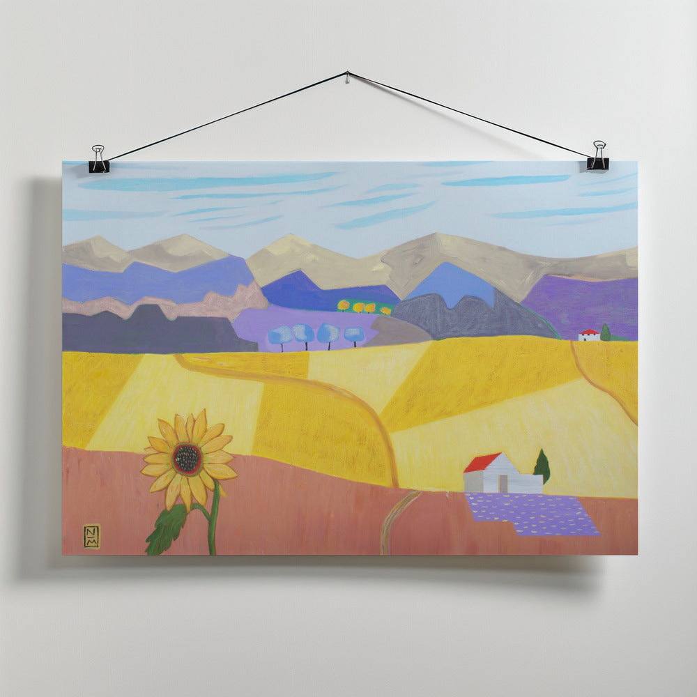 Sunflower Poster och Canvastavla