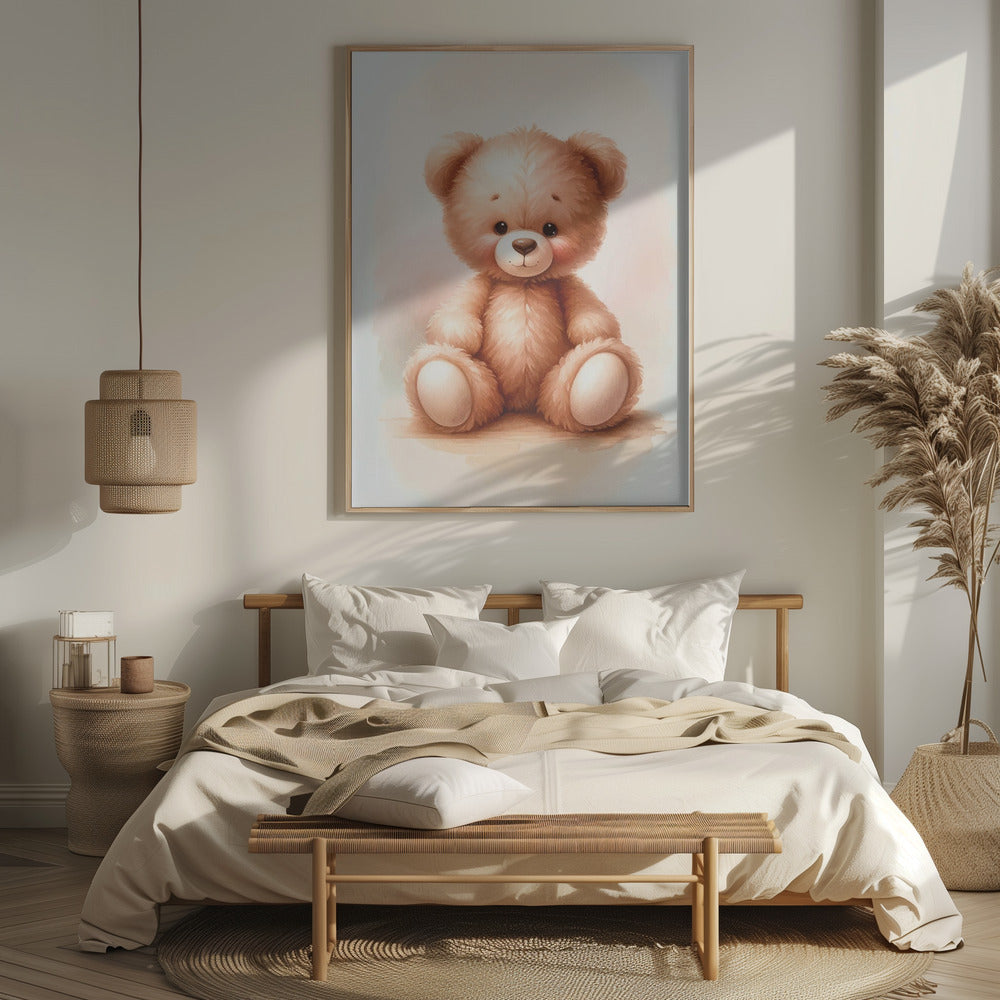 Teddy bear Poster och Canvastavla