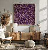 Purple Salmon 1 Poster och Canvastavla