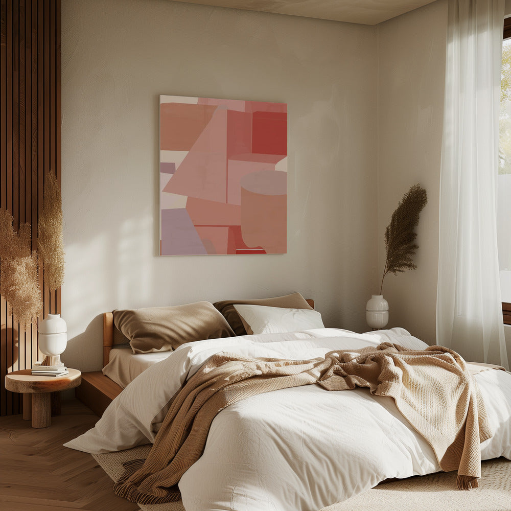 Velvety Shapes 1 Poster och Canvastavla