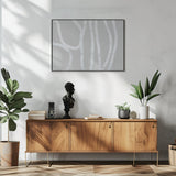 Textured Lines Poster och Canvastavla