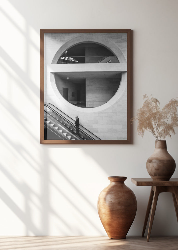 Big shape, litle man Poster och Canvastavla