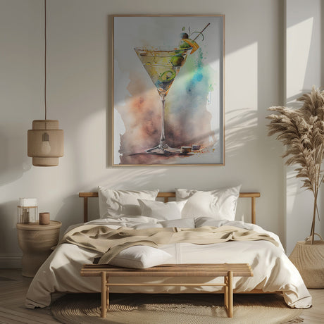 Drinks cocktail Poster och Canvastavla