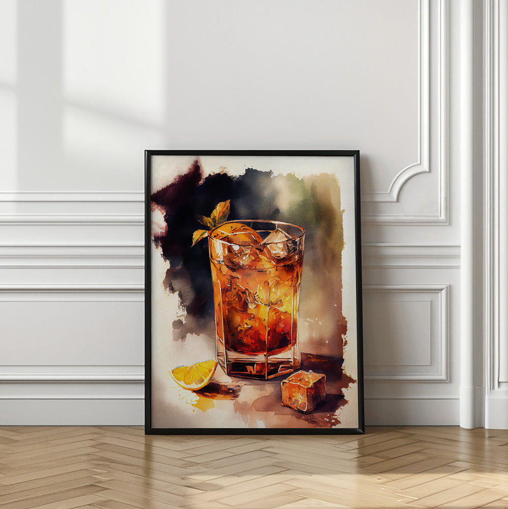 Drinks cocktail Poster och Canvastavla