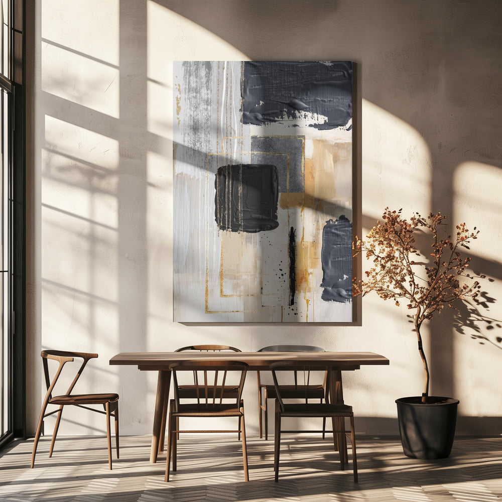 Neutral With Grey 1 Poster och Canvastavla