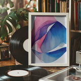 Nature Inspired Abstract Watercolor  (Day 109) Poster och Canvastavla