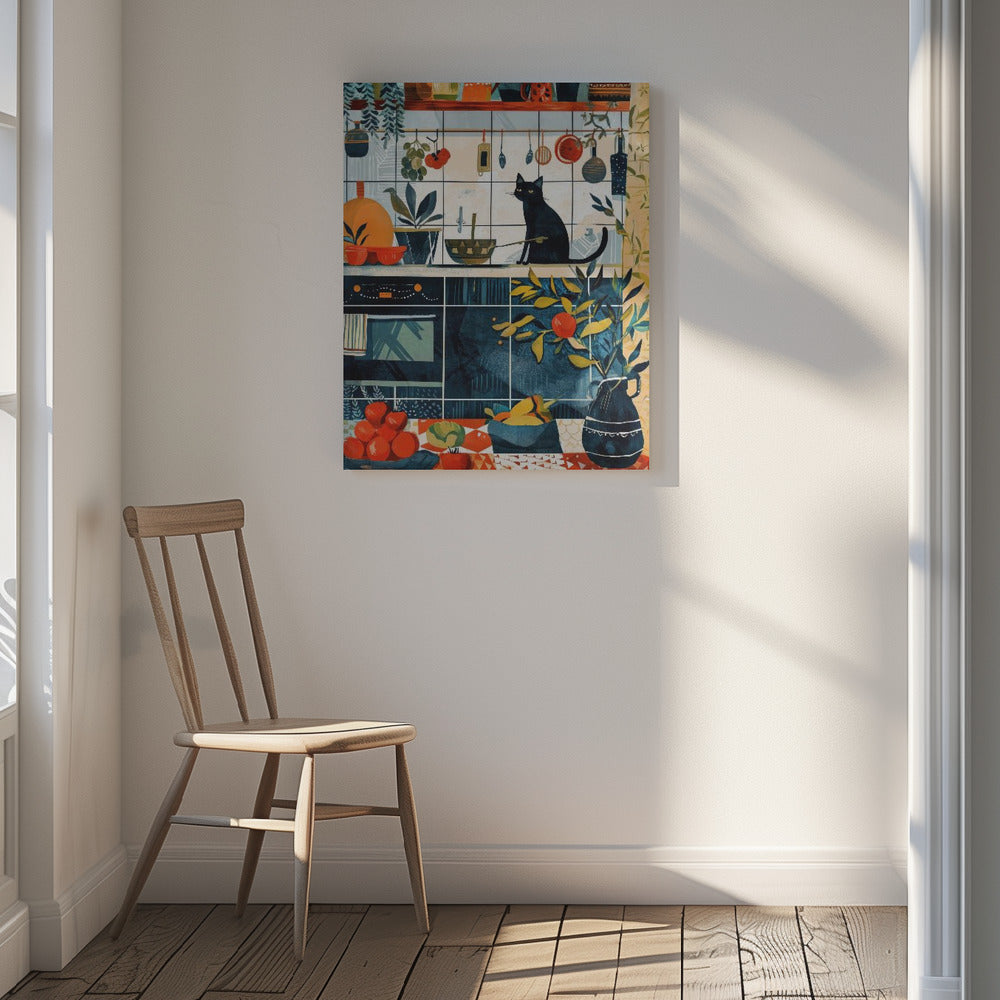 Cat's life 4 Poster och Canvastavla