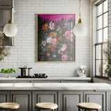Vintage Botanical, Altered Pinky Art Poster och Canvastavla