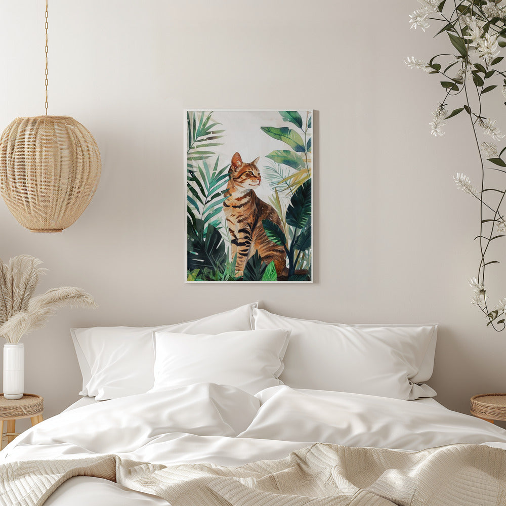 Cat's life 8 Poster och Canvastavla