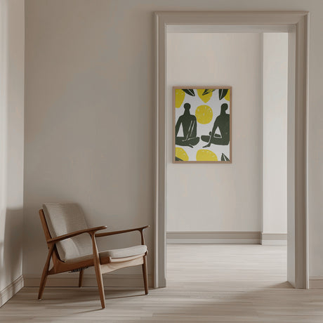 Lemon Day Poster och Canvastavla