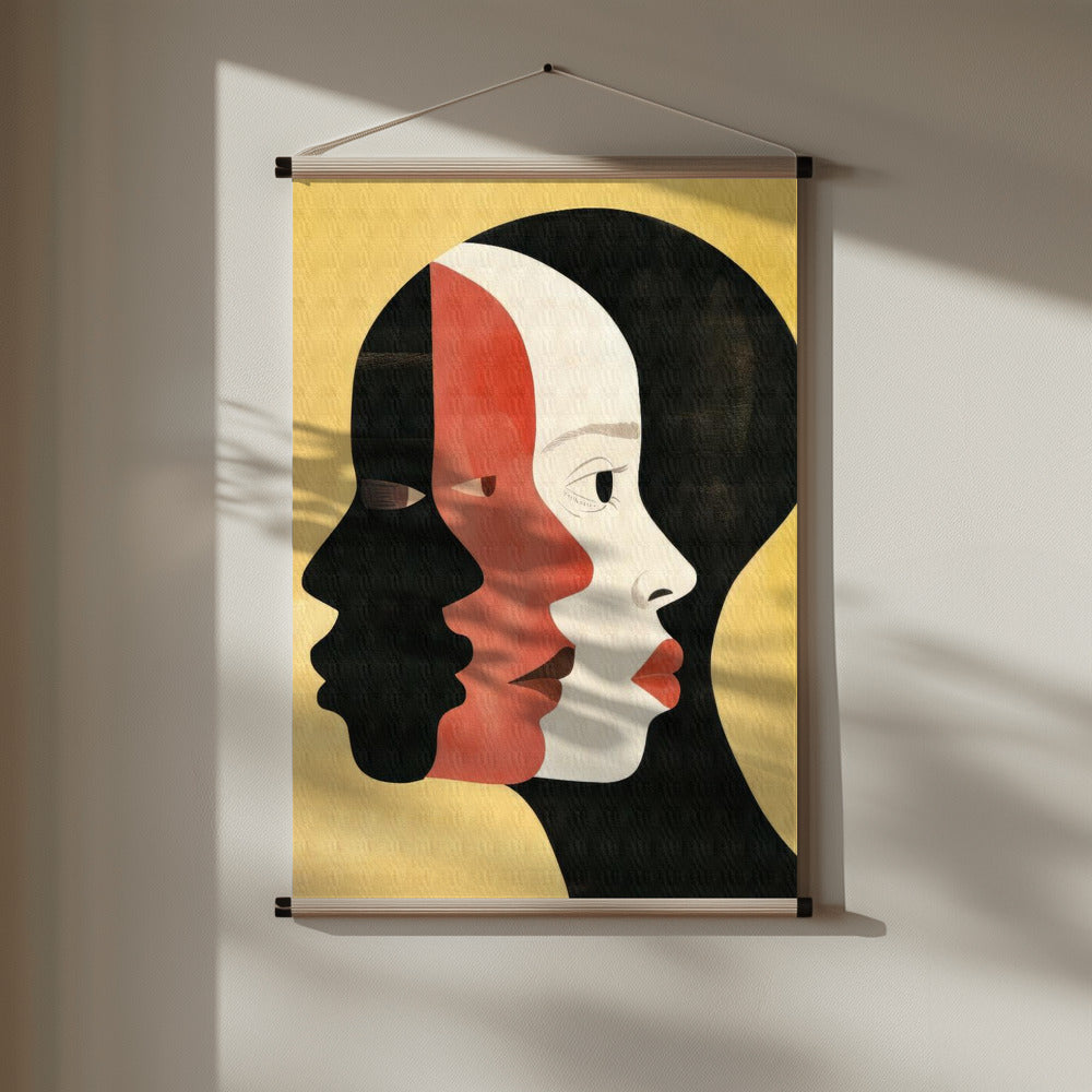 African Art Smooth 4 Poster och Canvastavla