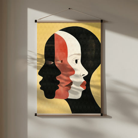 African Art Smooth 4 Poster och Canvastavla