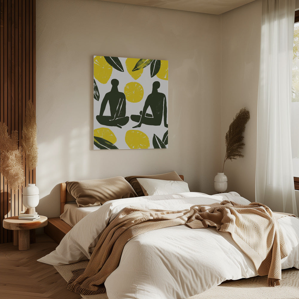 Lemon Day Poster och Canvastavla
