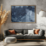 Blue Texture No 5 Poster och Canvastavla