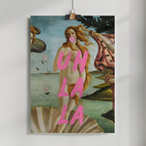 The Birth of Venus by Sandro Botticelli / Uh La La Poster och Canvastavla