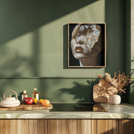 Geode Portrait 1 Poster och Canvastavla