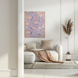 Purple Coral Poster och Canvastavla