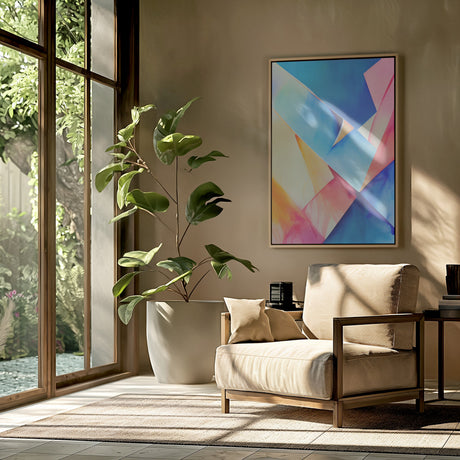 Nature Inspired Abstract Watercolor  (Day 91) Poster och Canvastavla