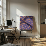 Purple Salmon Pattern 1 Poster och Canvastavla