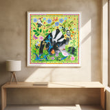 The Baby Badger Garden Poster och Canvastavla