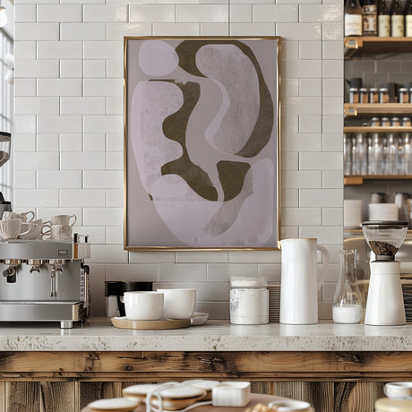 Paper Cut Composition No.3 Poster och Canvastavla